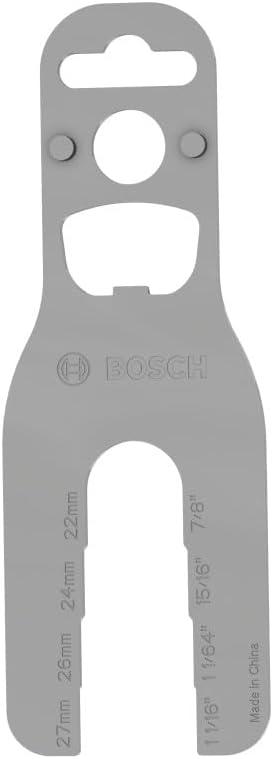 imageBOSCH SW0100 Spanner Wrench for Angle Grinders Universal Fit for Flange Nuts Replacement Tool for Wheels amp Blades