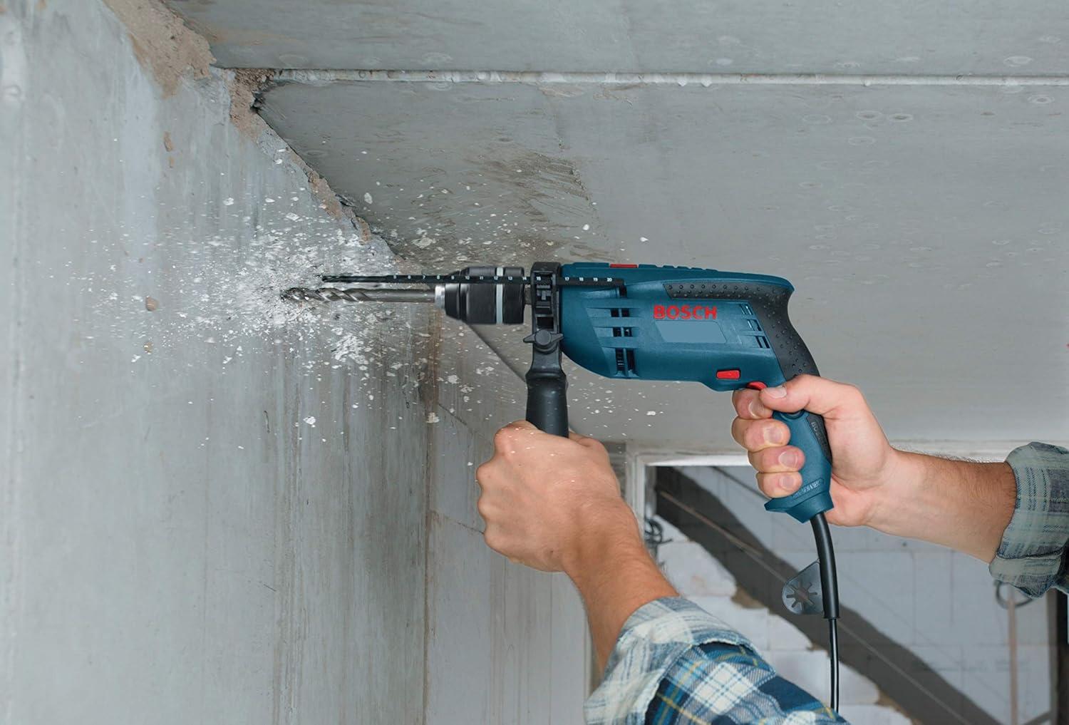 imageBosch 1191VSRK 120Volt 12Inch SingleSpeed Hammer Drill