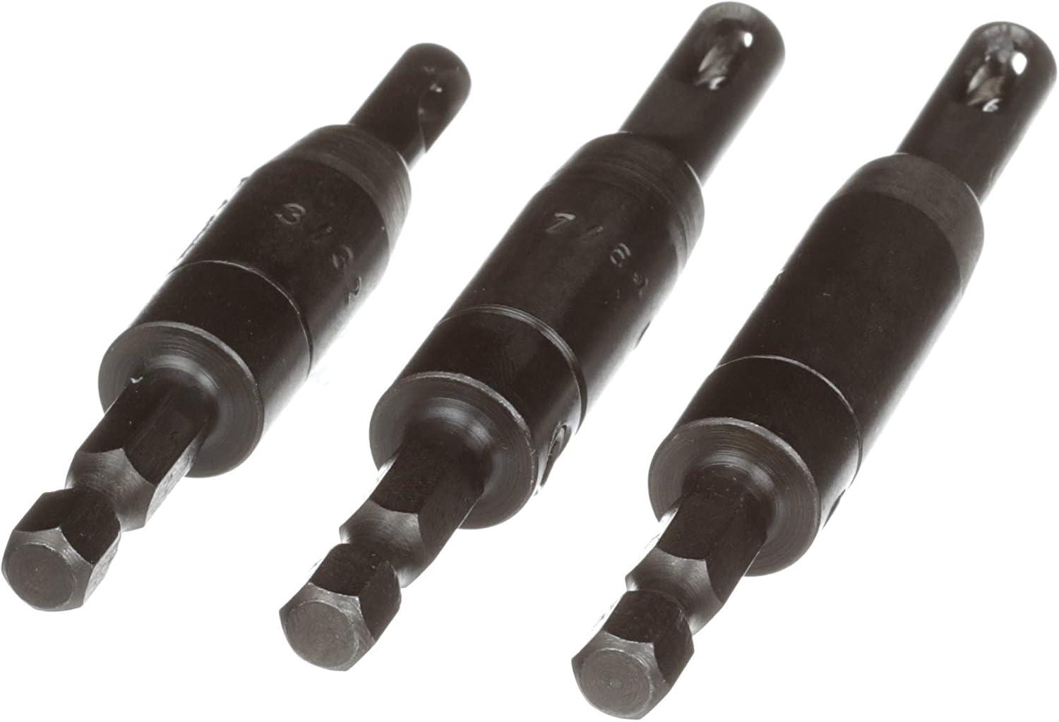 imageBosch CC2430 ClicChange 14 in SelfCentering Drill Bit Assortment 3Piece3pc Set
