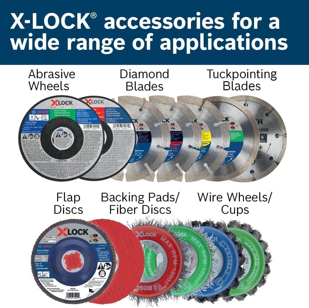 imageBosch DBX4541E 412 in XLock Xtreme Segmented Rim Diamond Blade6 in