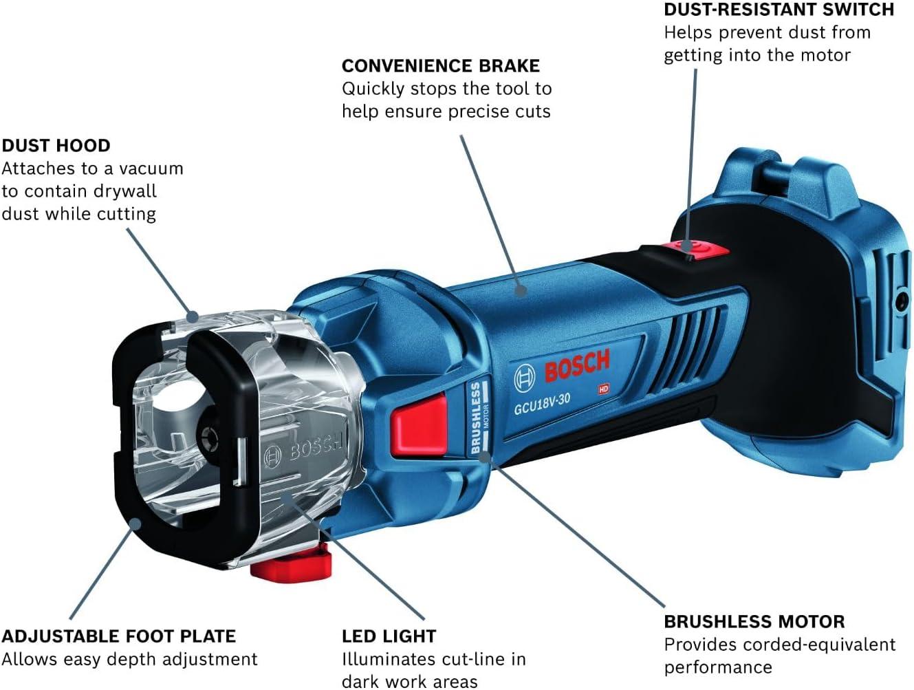 imageBosch GCU18V30N 18V Brushless CutOut Tool Bare Tool