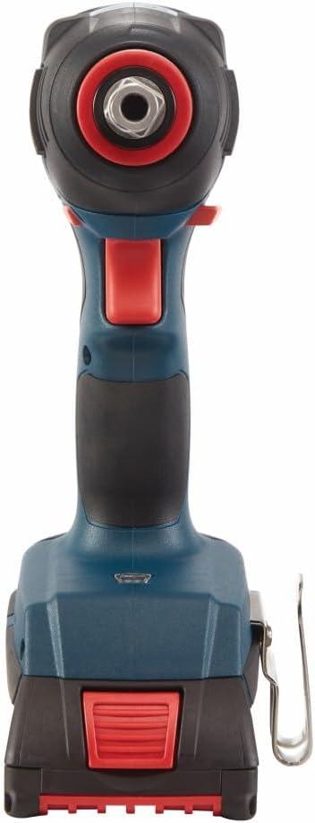 imageBosch GDX18V1800B12 18V TwoInOne 14 In and 12 In BitSocket Impact DriverWrench Kit with 2 Ah Standard Power Battery