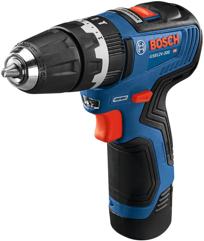 imageBosch GSB12V300N 12V Max Brushless 38 In Hammer DrillDriver Bare ToolIndustrial