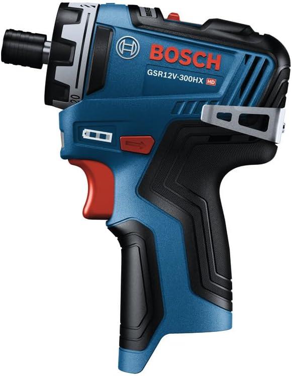 imageBosch GSR12V300HXN 12V Max Brushless 14 In Hex TwoSpeed Screwdriver Bare ToolIndustrial