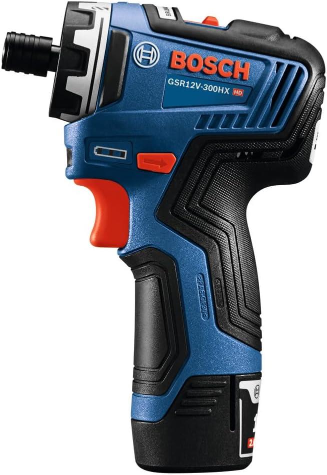 imageBosch GSR12V300HXN 12V Max Brushless 14 In Hex TwoSpeed Screwdriver Bare ToolIndustrial