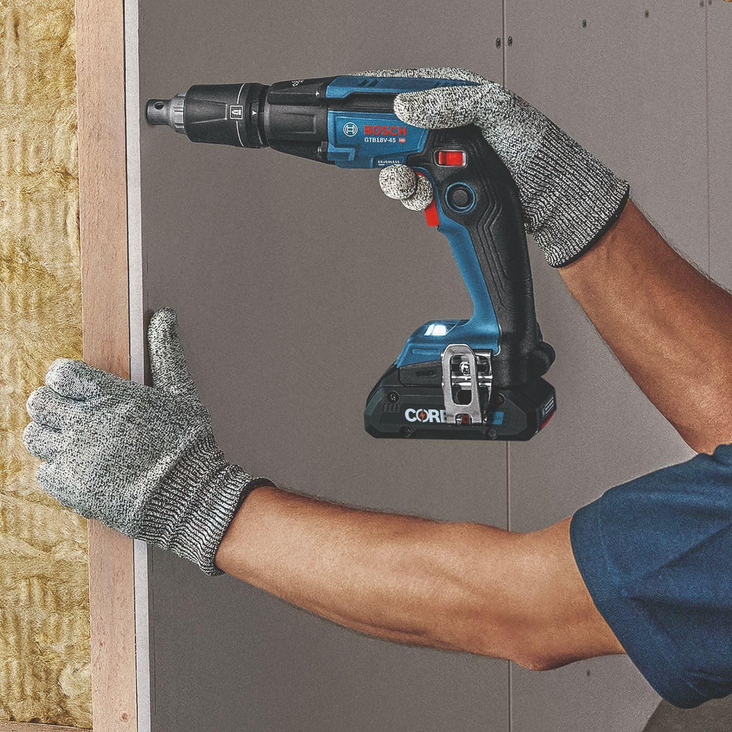 imageBosch GTB18V45B15 18V Brushless 14 In Hex Screwgun Kit with 1 CORE18V 4 Ah Advanced Power Battery
