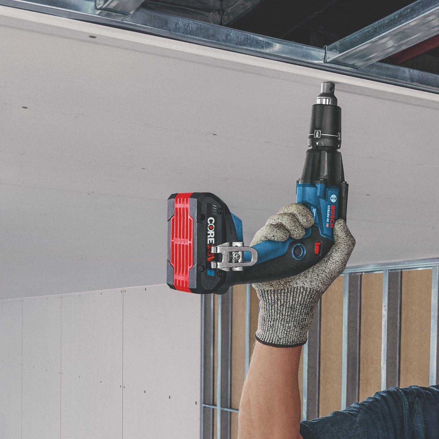 imageBosch GTB18V45B15 18V Brushless 14 In Hex Screwgun Kit with 1 CORE18V 4 Ah Advanced Power Battery