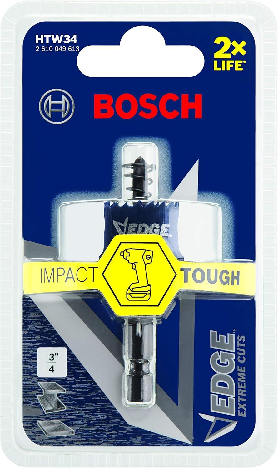 imageBosch HTW114 114 in ThinWall Hole Saw34 Inch