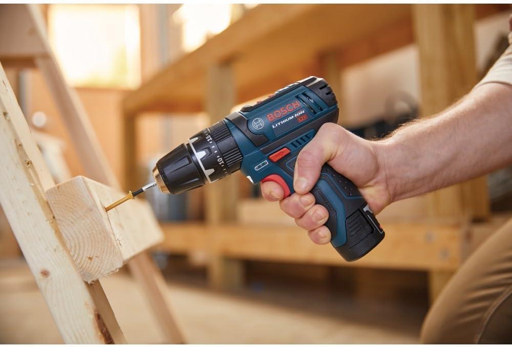 imageBosch PS1302A 12V Max 38 In Hammer DrillDriver KitIndustrial