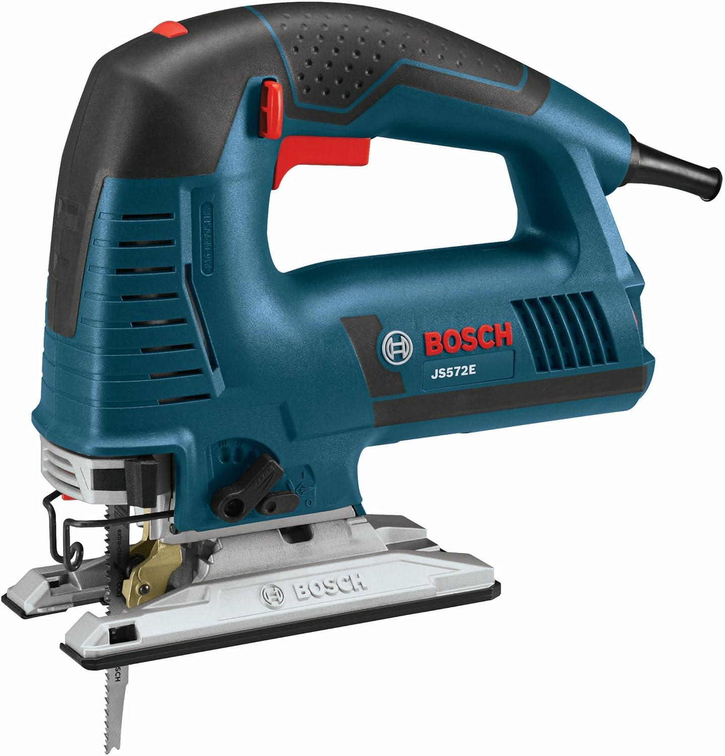 imageBosch Power Tools Jigsaw Kit JS572EK 72 Amp Corded Variable Speed TopHandle Jig Saw Kit with Assorted Blades and Carrying CaseJigsaw Kit