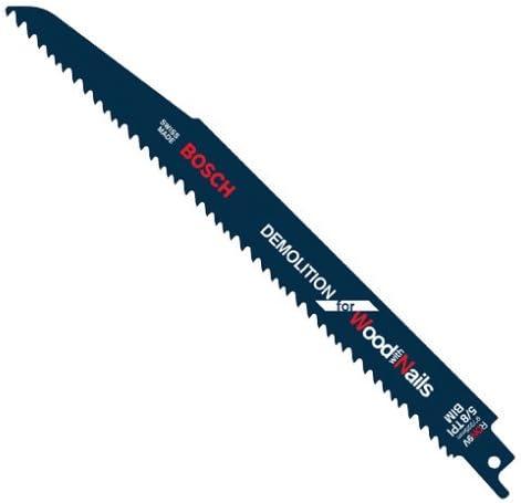 imageBosch RDN9V 25P 9Inch 58T Demolition reciprocating Saw Blades 25 Pack