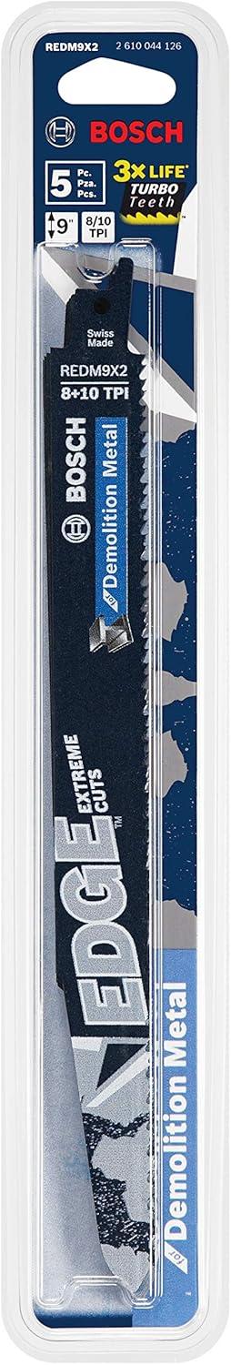 imageBosch REDM9X2 Edge Blade for Metal Demolition pack of 5