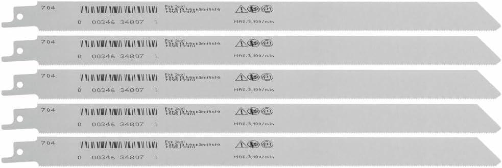 imageBosch RM1218 5 pc 12 in 18 TPI Metal Reciprocating Saw Blades