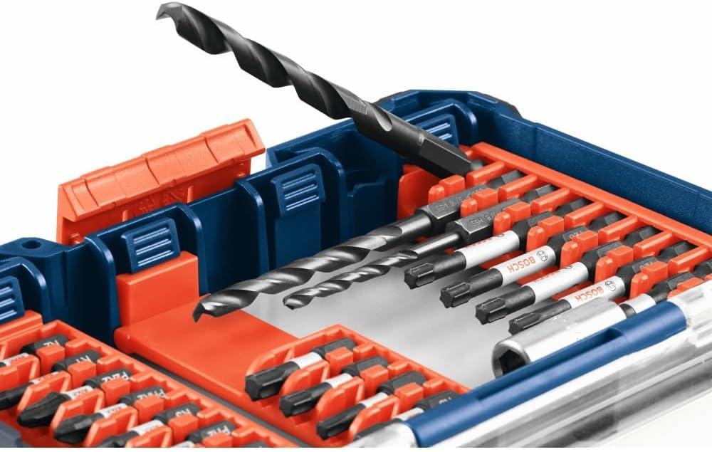 imageBosch SDMS44 44Piece Assorted Impact Tough Screwdriving Custom Case System Set for Screwdriving ApplicationsDrill Drive