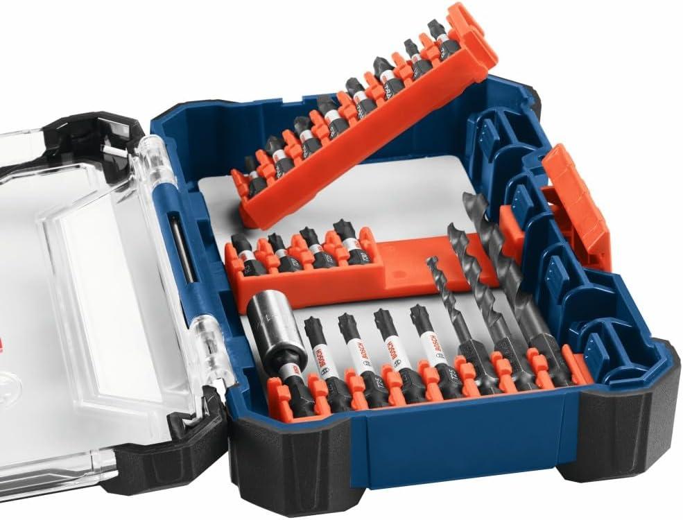 imageBosch SDMS44 44Piece Assorted Impact Tough Screwdriving Custom Case System Set for Screwdriving ApplicationsDrill Drive