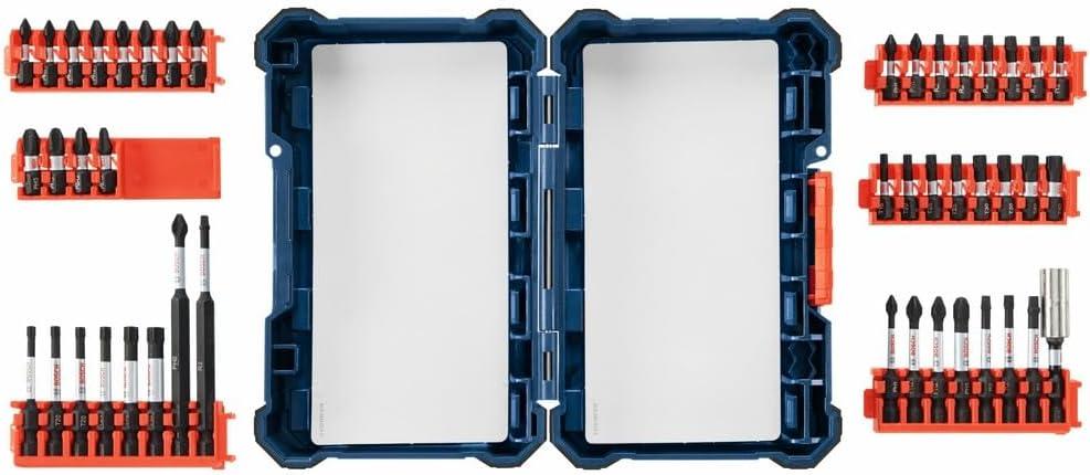 imageBosch SDMS44 44Piece Assorted Impact Tough Screwdriving Custom Case System Set for Screwdriving ApplicationsScrewdriving