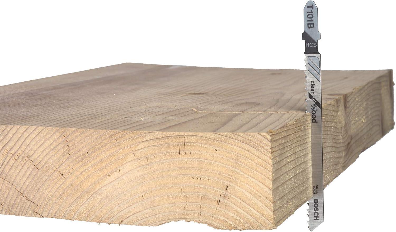 imageBosch TShank Jig Saw Blade Set TW21HC 21 Pieces 314 4 620 TPI In Brute Tough Case For Wood