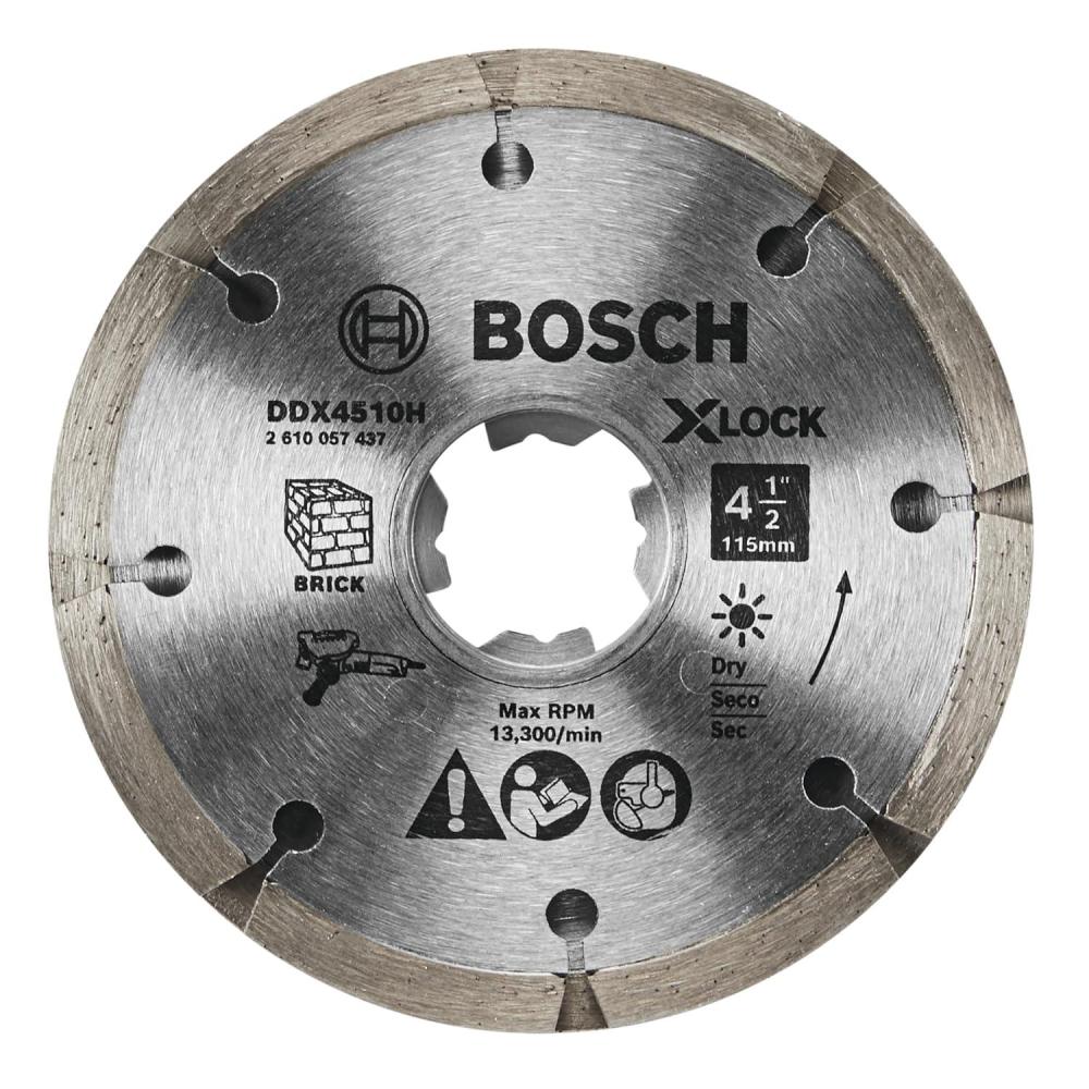 imageBOSCH DDX4510H 412 in XLock Premium Sandwich Tuckpointing Blade for Application in Dry Tuckpointing412 In