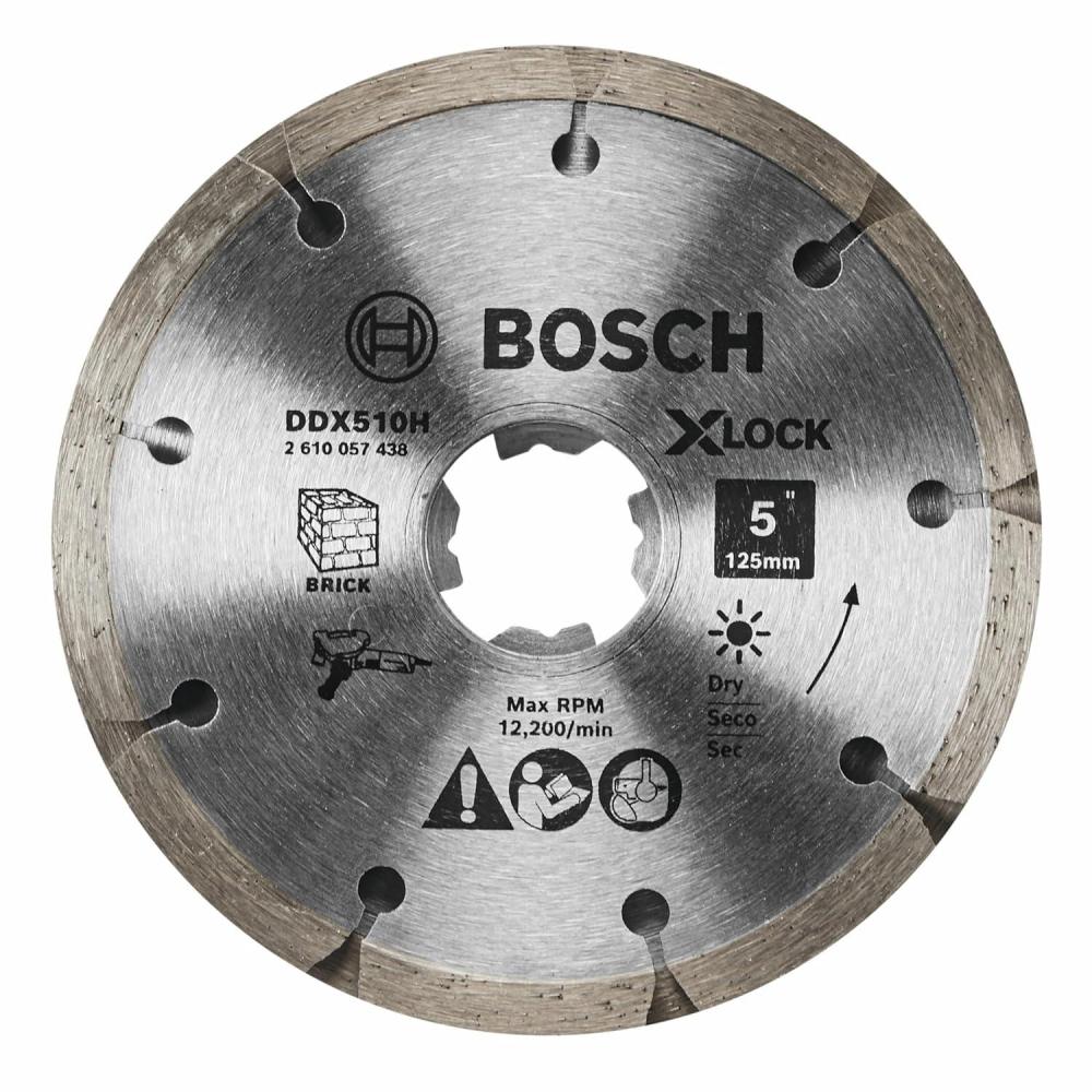 imageBOSCH DDX4510H 412 in XLock Premium Sandwich Tuckpointing Blade for Application in Dry Tuckpointing5 In