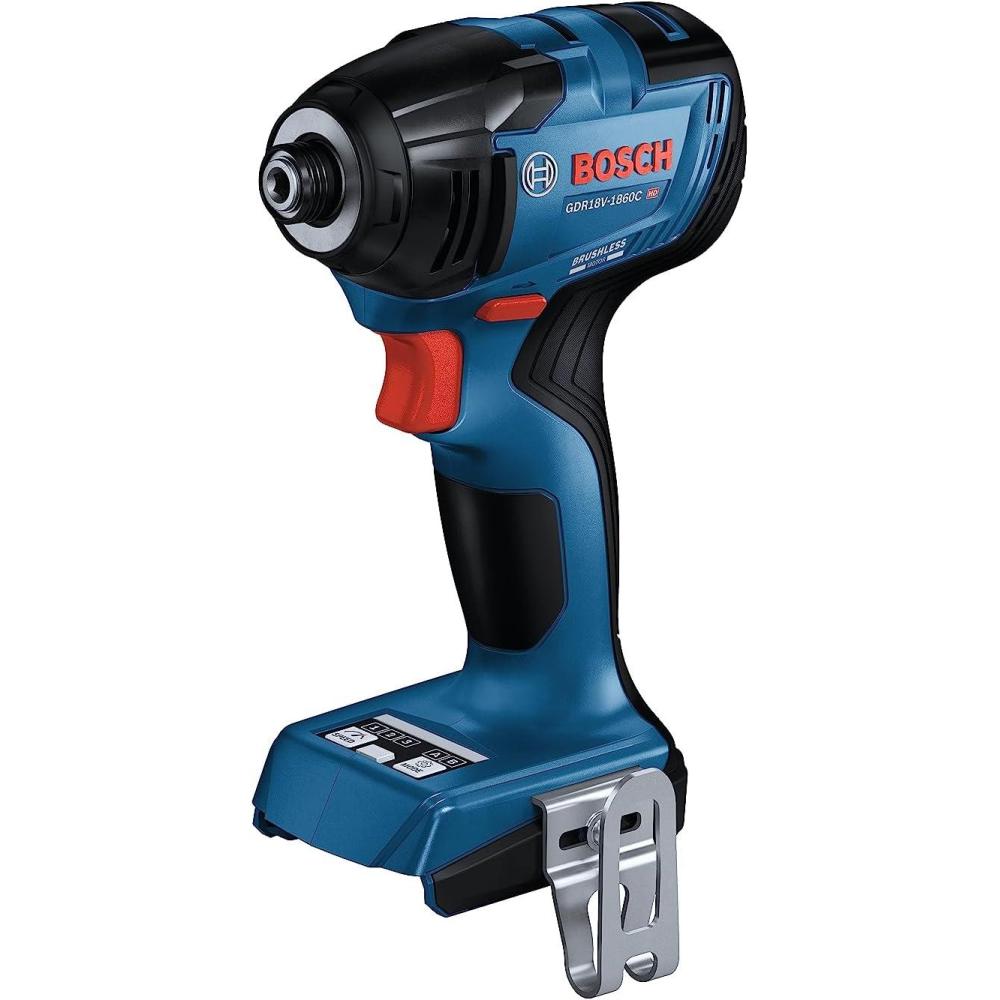 imageBOSCH GDR18V1860CN 18V Brushless ConnectedReady 14 In Hex Impact Driver Bare Tool