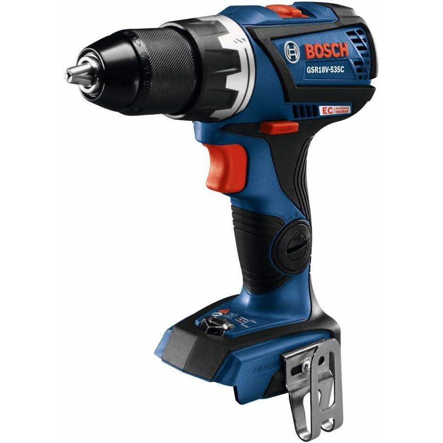 imageBOSCH GSR18V535CN 18V EC Brushless ConnectedReady Compact Tough 12 In DrillDriver Bare Tool