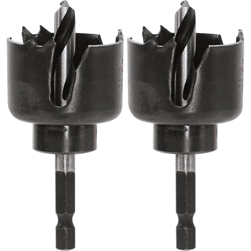 imageBOSCH HCS100 1 in Edge Wood Hole Saw with Arbor112 Hole Saw Pack of 2