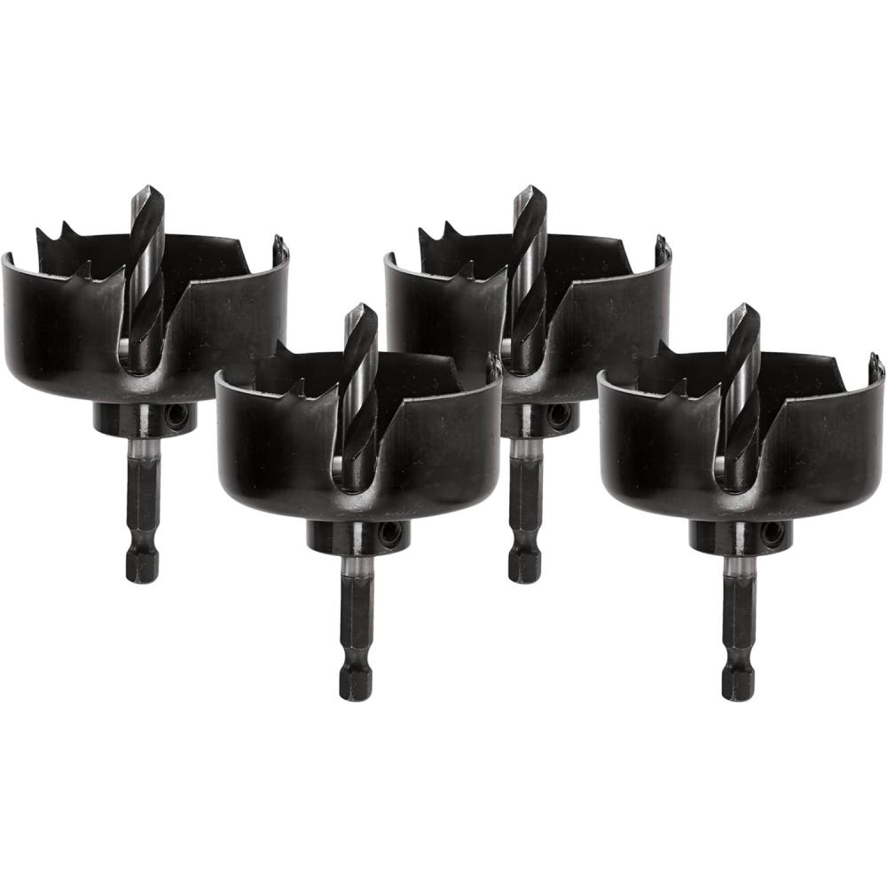 imageBOSCH HCS100 1 in Edge Wood Hole Saw with Arbor212 Hole Saw Pack of 4