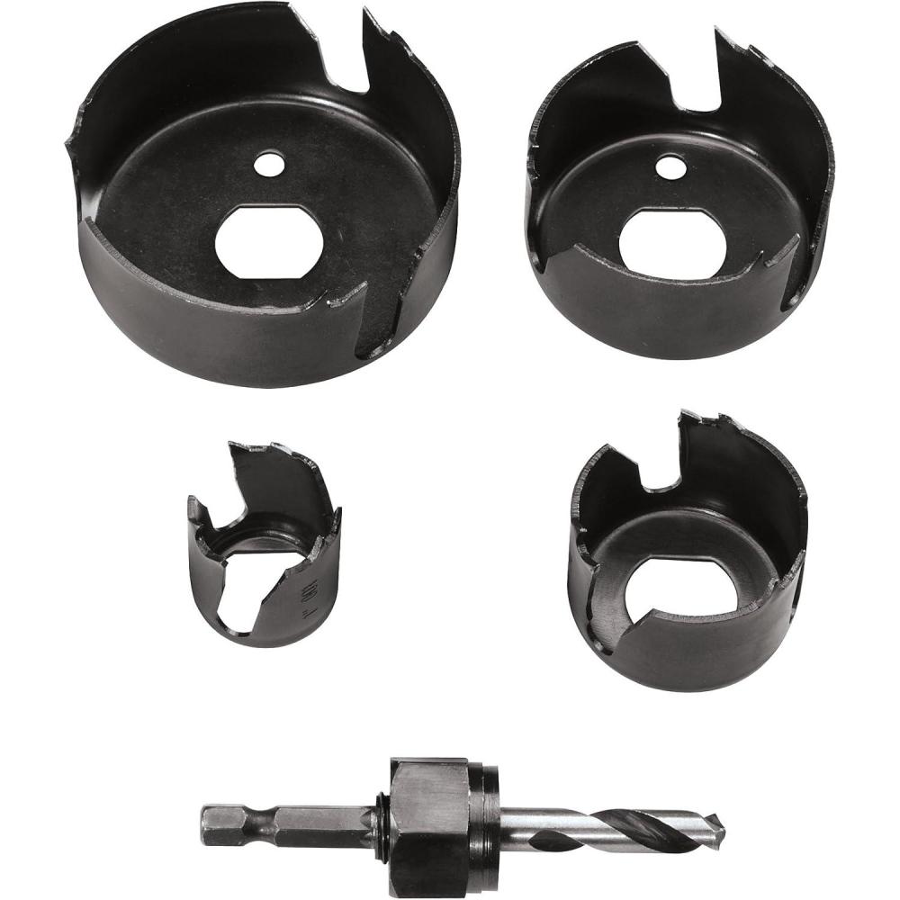 imageBOSCH HCS100 1 in Edge Wood Hole Saw with Arbor5 Piece Set