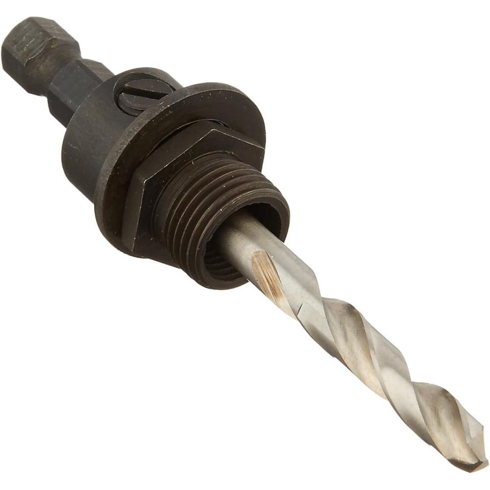 imageBOSCH HSBAM Standard Medium Mandrel for Hole Saws 916 In to 6 In Black