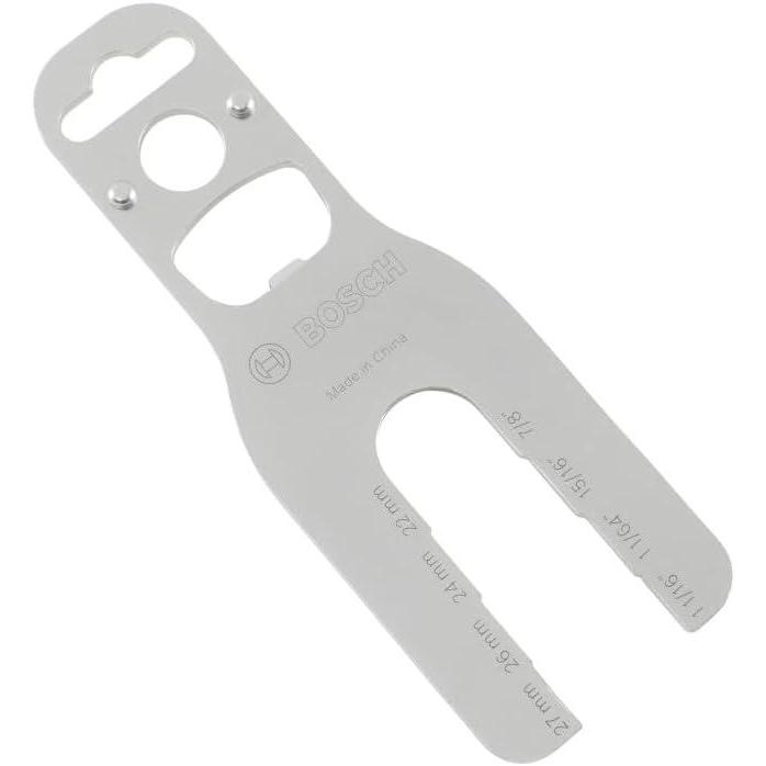imageBOSCH SW0100 Spanner Wrench for Angle Grinders Universal Fit for Flange Nuts Replacement Tool for Wheels amp Blades