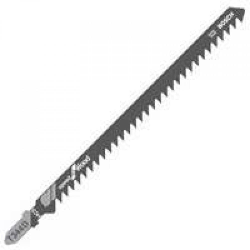imageBOSCH T344D 5Piece 6 In 6 TPI Speed for Wood TShank Jig Saw Blades