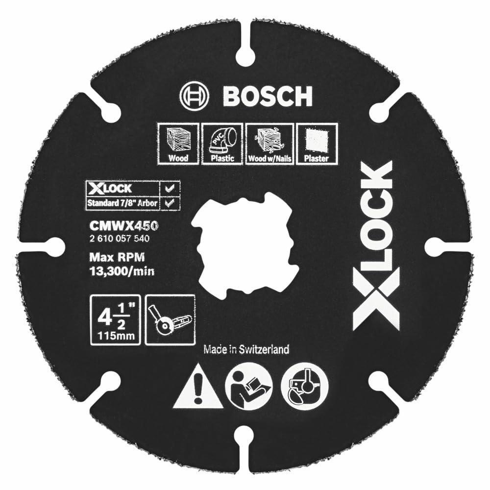 imageBosch CMWX450 412 in XLock Carbide MultiWheel45 in