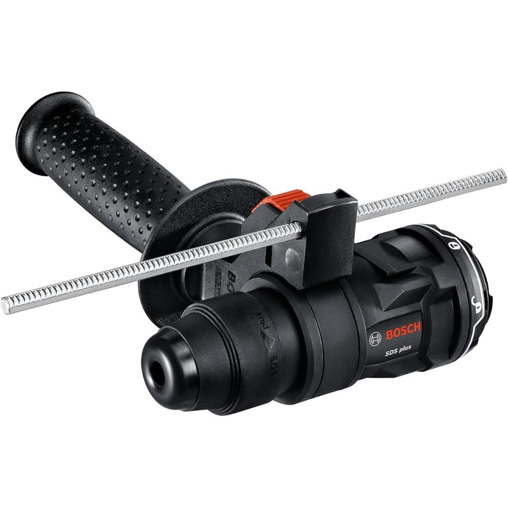 imageBosch GSR12V300FCB22 12V Max DrillDriver with 5In1 Flexiclick System with 2 20 Ah BatteriesRotary Hammer Attachment