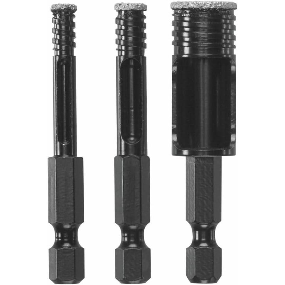 imageBosch HDG1 1 in Diamond Hole Saw3 Piece Set