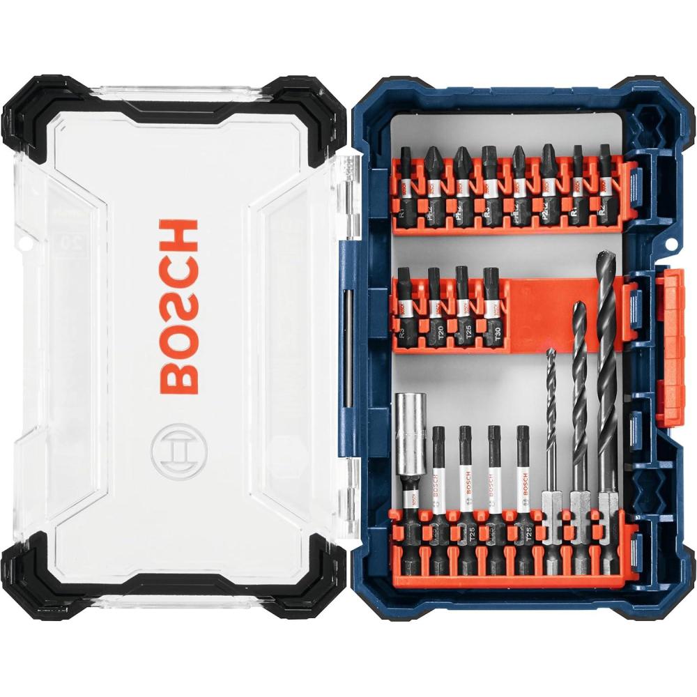 imageBosch SDMS44 44Piece Assorted Impact Tough Screwdriving Custom Case System Set for Screwdriving ApplicationsDrill Drive