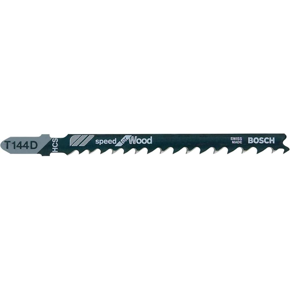 imageBosch T101D 5 pc 4 in 6 TPI Clean for Wood TShank Jig Saw BladesFast Cuts for Wood