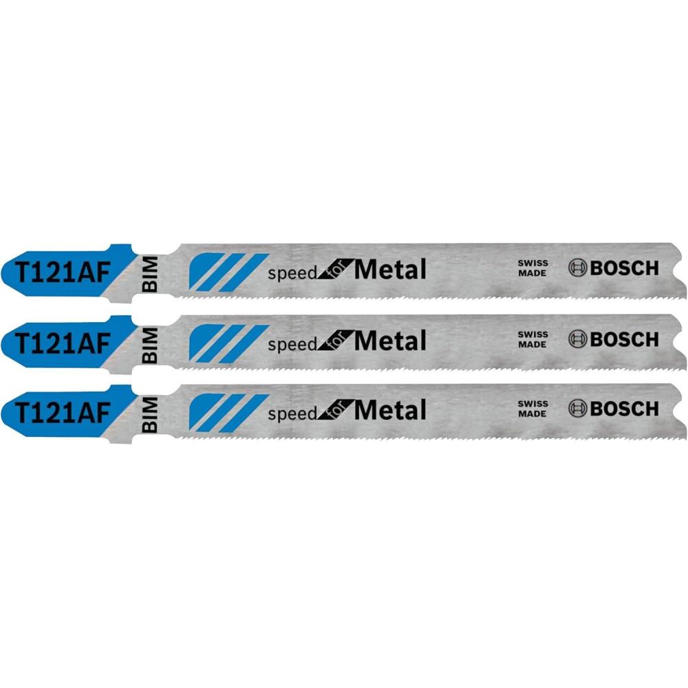 imageBosch T118GFS 5Piece 314 in 36 TPI Basic for Stainless Steel TShank Jig Saw BladesFast Cuts for Metal