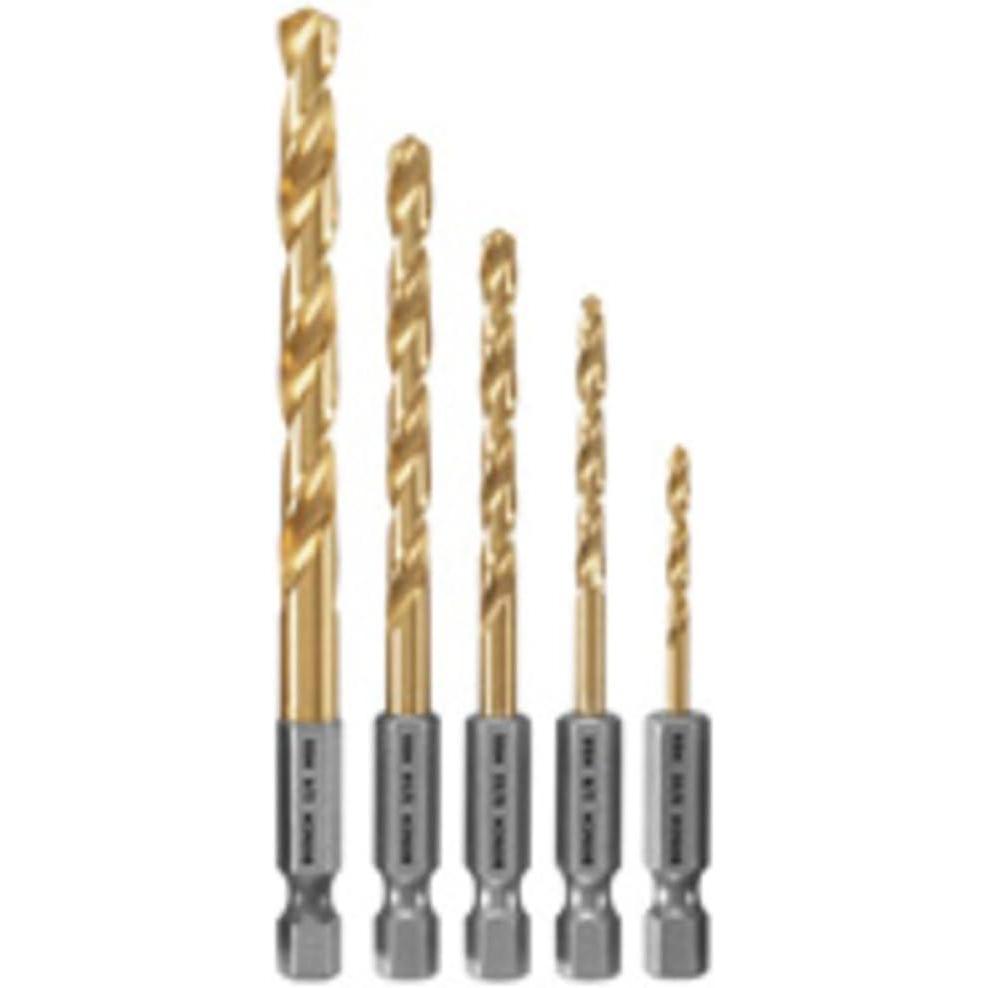 imageBosch TI9IM 9 Pc Impact Tough Titanium Nitride Coated Drill Bit SetAssorted