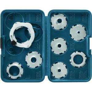 BOSCH 8-Piece Router Template Guide Set RA1128