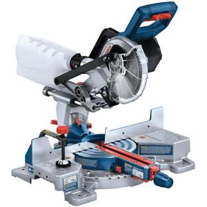 BOSCH GCM18V-07SN PROFACTOR™ 18V 7-1/4 In. Single-Bevel Slide Miter Saw – Mobile, Cordless Solution, 3-3/4 In. Nested Crown Cutting, 8-1/4 In. Crosscut Capacity (Bare Tool)(Tool Only)