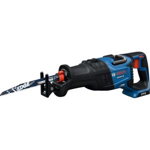 BOSCH GSA18V-126N PROFACTOR 18V Reciprocating Saw – 1-1/4″ Stroke, 0-3000 SPM, BITURBO Brushless, KickBack Control, 6 Speed Settings, Tool-Free Blade Change (Bare Tool)
