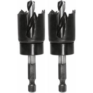 BOSCH HCS100 1 in. Edge Wood Hole Saw with Arbor(1″ Hole Saw (Pack of 2))