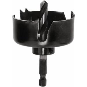 BOSCH HCS100 1 in. Edge Wood Hole Saw with Arbor(2-1/2″ Hole Saw)
