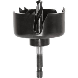 BOSCH HCS100 1 in. Edge Wood Hole Saw with Arbor(2-1/8″ Hole Saw)