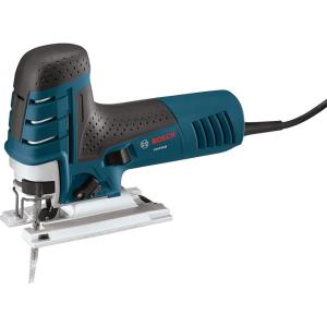 BOSCH JS470EB Corded Barrel-Grip Jig Saw – 120V Low Vibration, 7 Amp Variable Speed for Smooth Cutting up to Up To 5-7/8 Inch on Wood, 3/8 Inch on Steel For Countertops(Jig Saw Only)