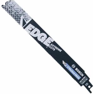 BOSCH RECM9X2 5 pc. 9 In. 14/18 TPI Edge Reciprocating Saw Blades for Medium Metal, Gold