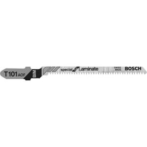 BOSCH T101AOF 5-Piece 3-1/4 In. 20 TPI Special for Laminate T-Shank Jig Saw Blades , Silver
