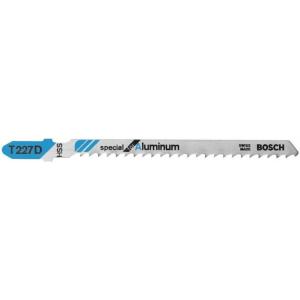 BOSCH T227D 5-Piece 4 In. 8 TPI Special for Aluminum T-Shank Jig Saw Blades
