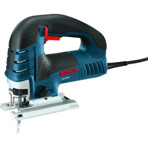 BOSCH Top-Handle Jig Saw 7.0 Amp, 3,100 SPM, 45 Degree Beveled Cuts, Variable-Speed Control, Ergonomic Design, Corded (JS470E)(Top Handle Jigsaw)