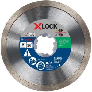 Bosch DBX4541E 4-1/2 in. X-Lock Xtreme Segmented Rim Diamond Blade(5 in)